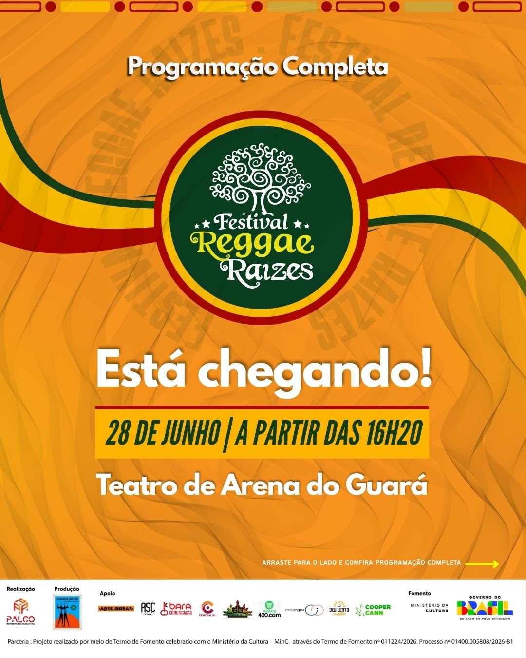 Festival Reggae Raízes — programação 1