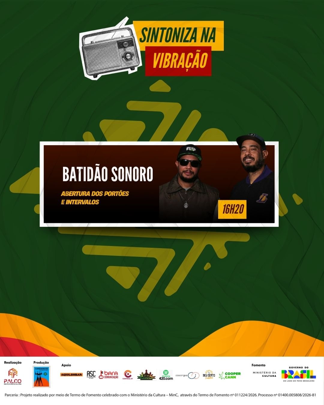 Festival Reggae Raízes — programação 2