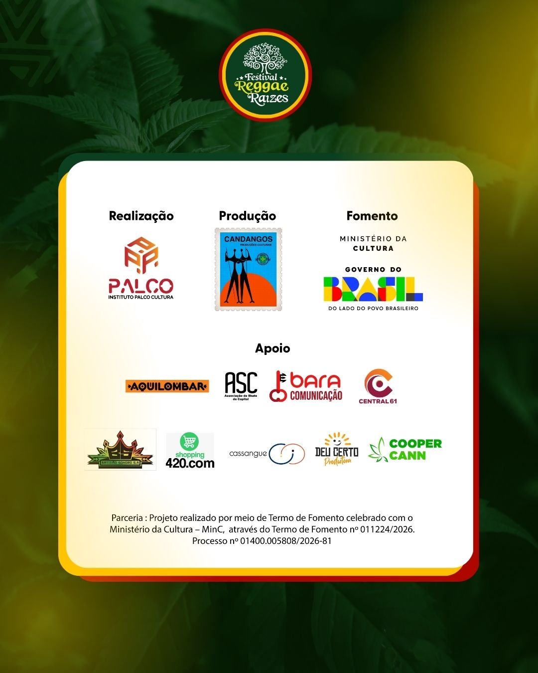 Festival Reggae Raízes — programação 5